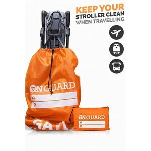 OnGuard Double Stroller Travel Bag Waterproof Rip Resistant Polyester Compact